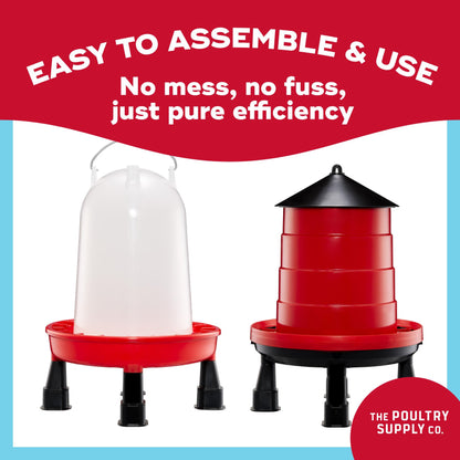 The Poultry Supply Co. - Multi-stage Life Cycle Feeder & Waterer Duo