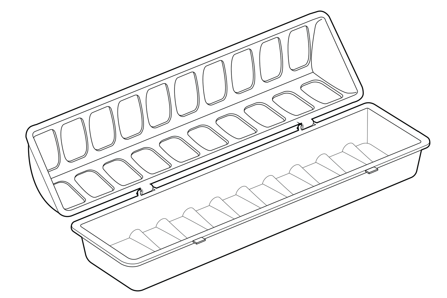 Chick XL Trough Feeder (30-Port)