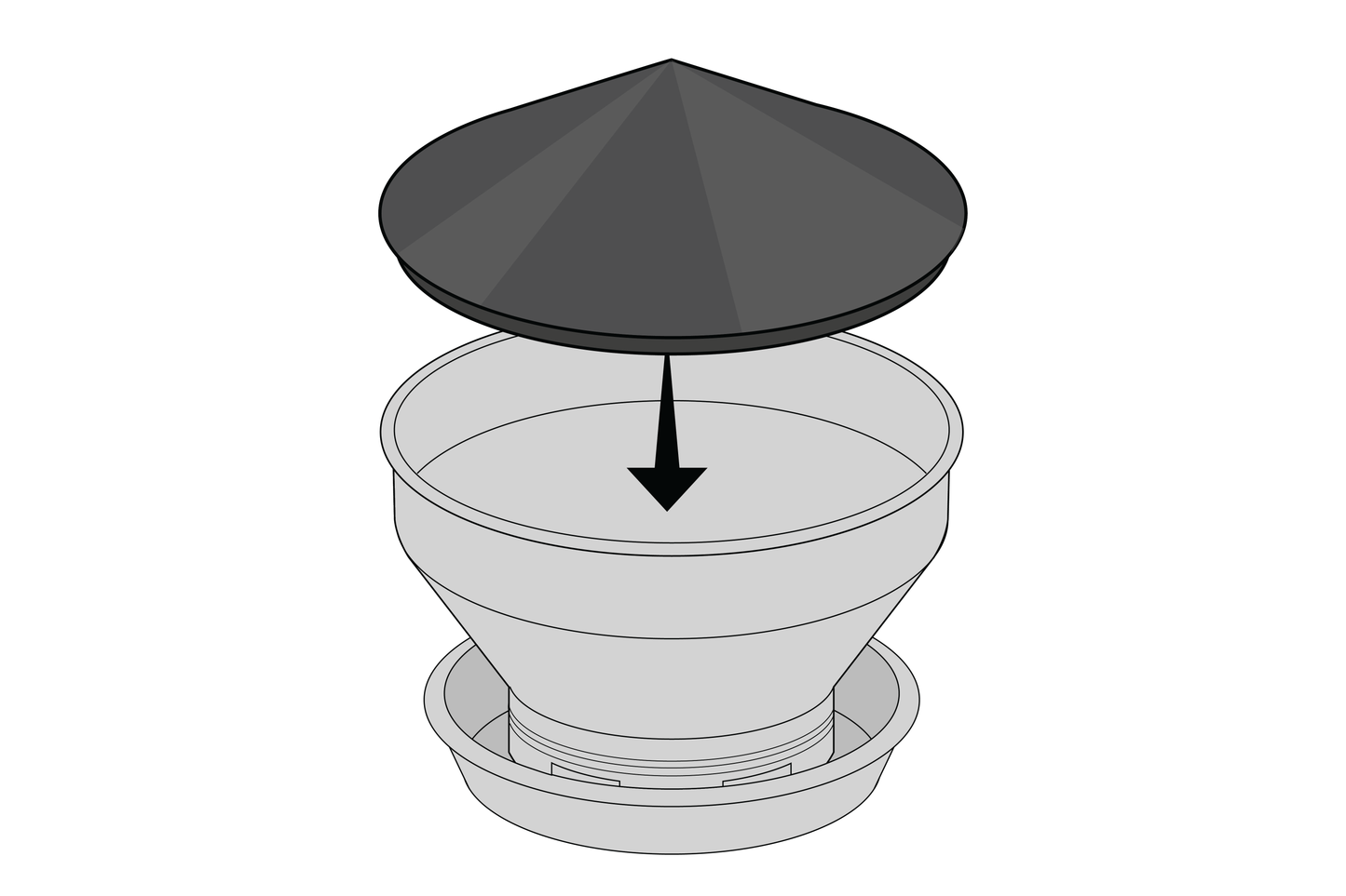 Chick Hopper Feeder