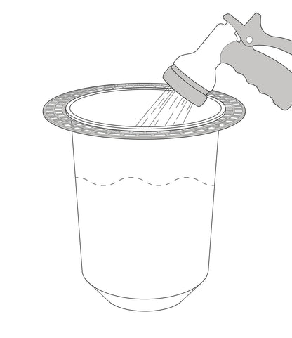 Hassle-free 0.8gal Waterer