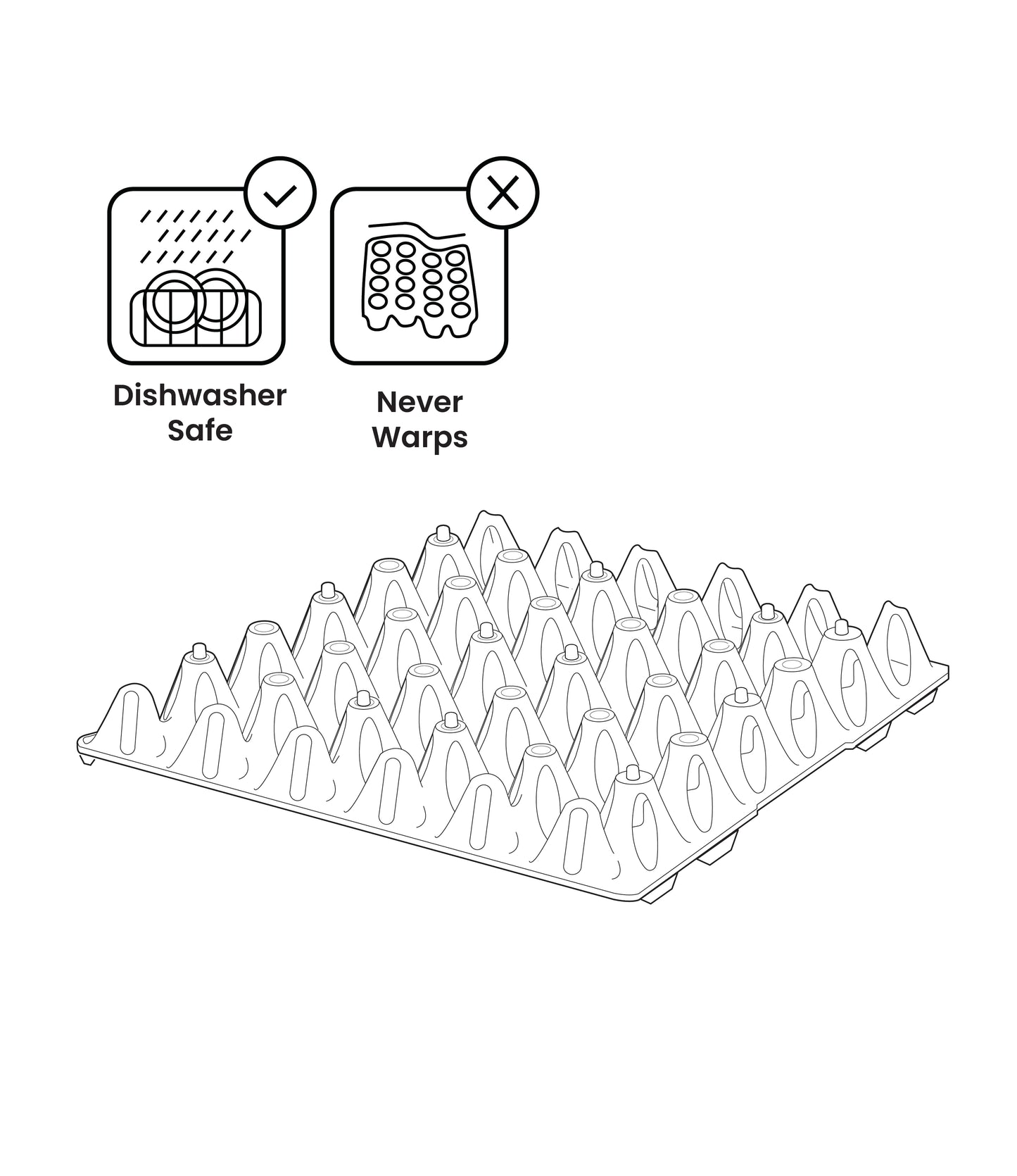 Vented Egg Tray (30 eggs)