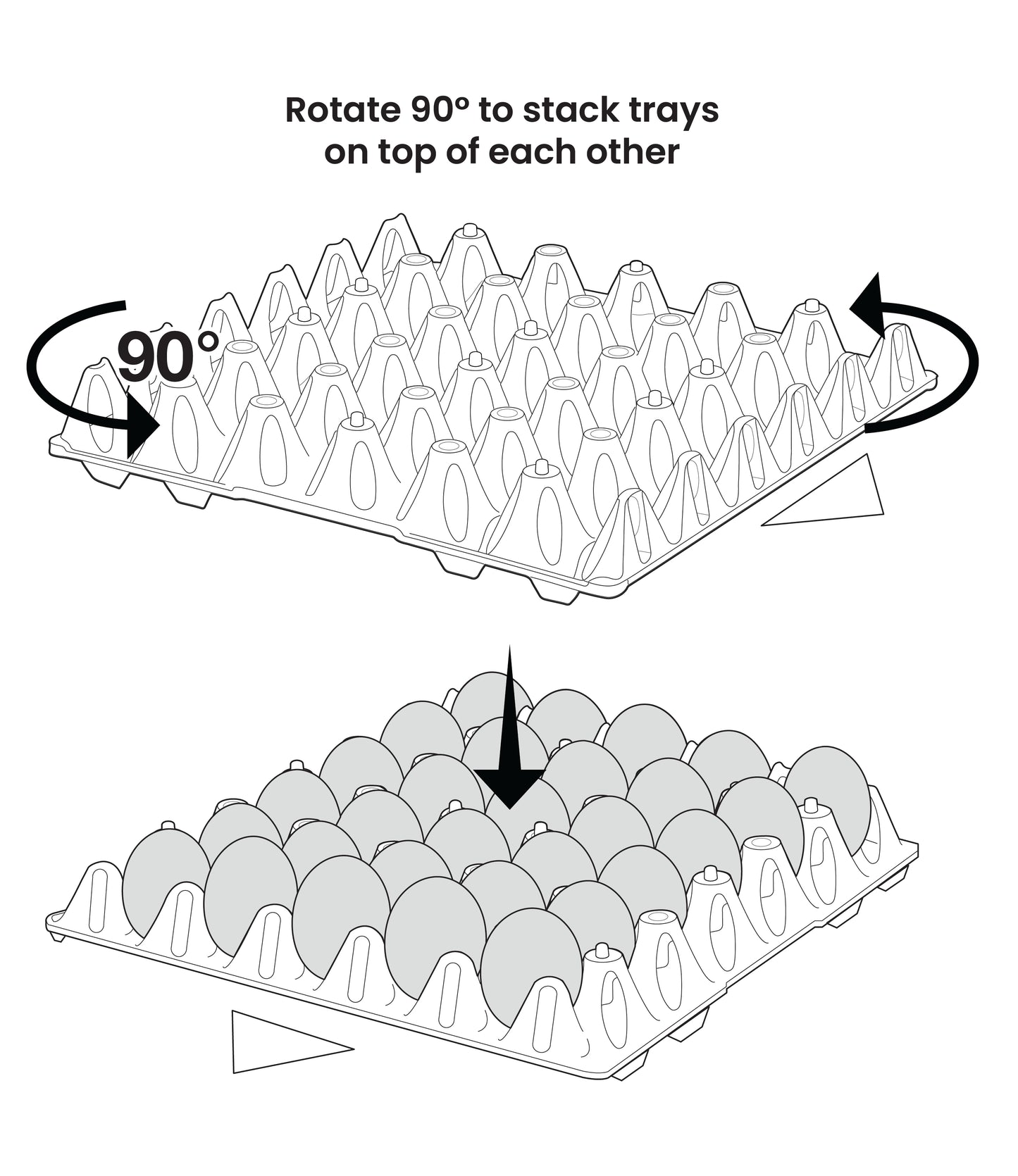 Vented Egg Tray (30 eggs)