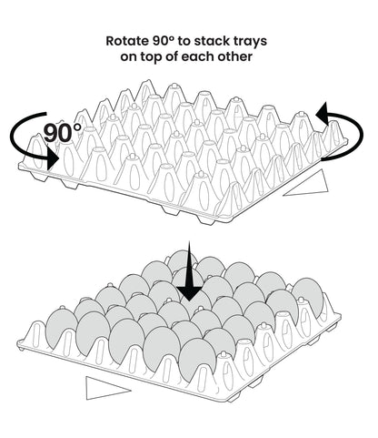 Vented Egg Tray (30 eggs)